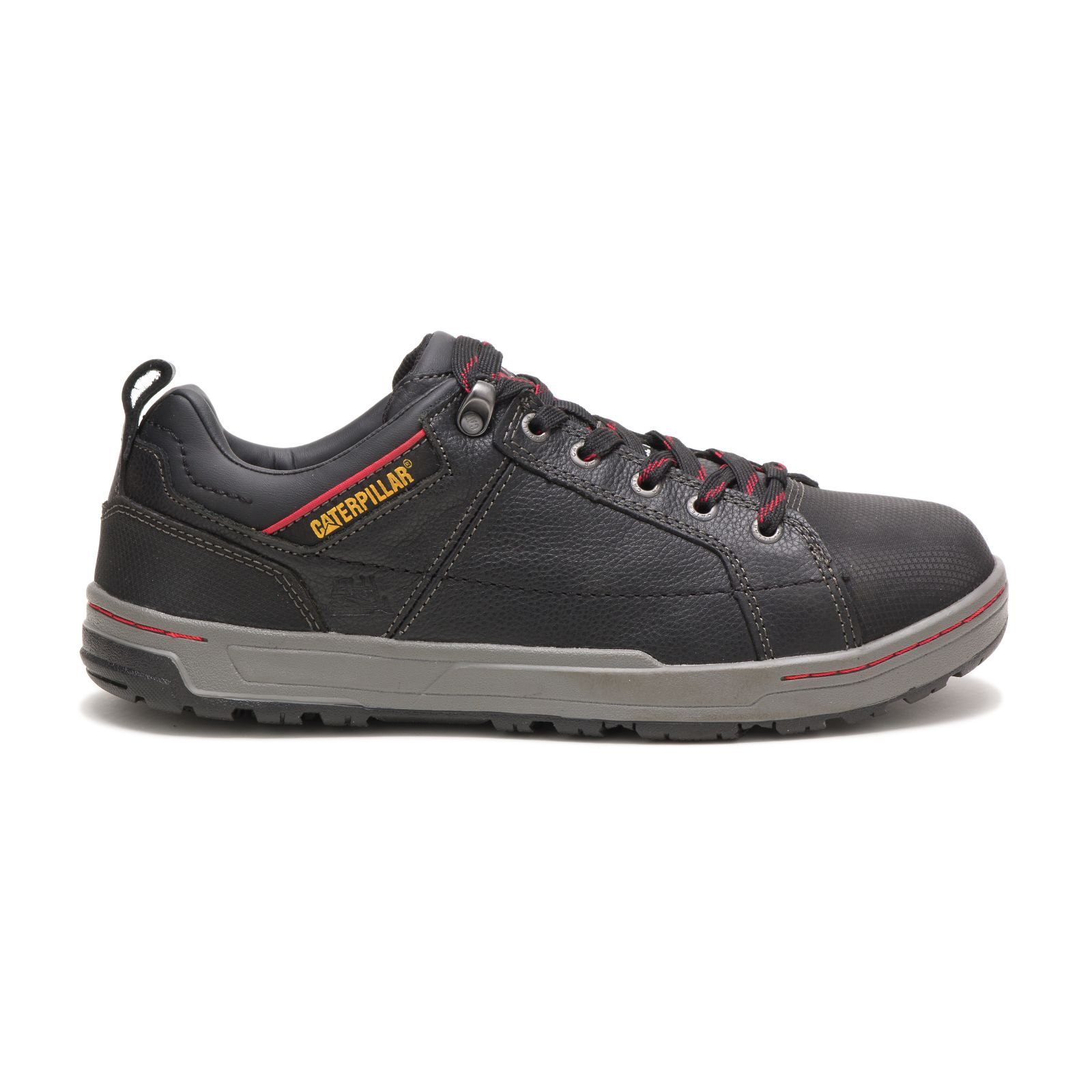 Caterpillar Brode Steel Toe - Mens Steel Toe Shoes - Black - NZ (625TUOIVY)